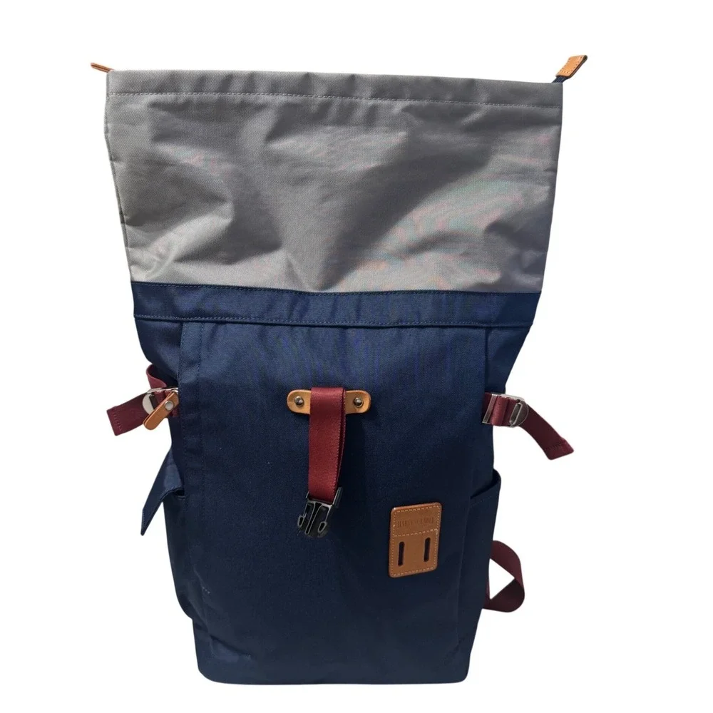 Harvest Label Urban Rolltop Backpack 2.0 Mens OS Navy NWOT Outdoor Daypack